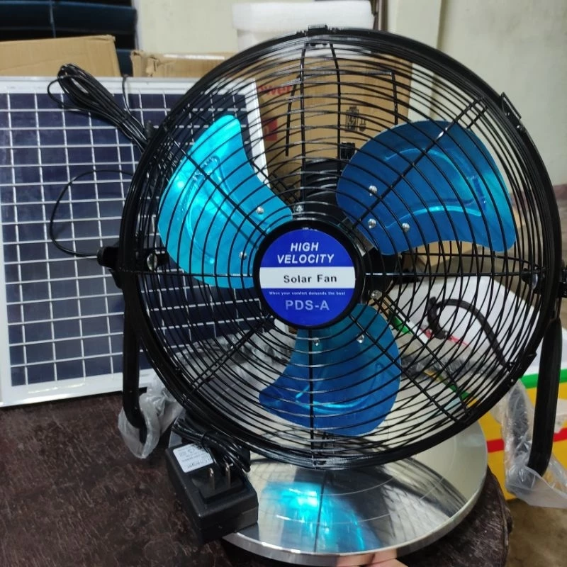 Quạt tích điện, Quạt năng lượng mặt trời chạy liên tục max tốc độ trên 12h bảo hành 2 năm